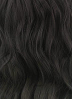 Wavy Jet Black Lace Front Synthetic Wig LF094
