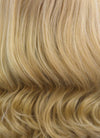 Wavy Golden Blonde Lace Front Synthetic Wig LF119