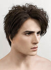 The Sandman Brunette Straight Pixie Lace Front Synthetic Wig LF1312A