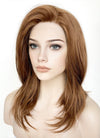 Brown Straight Lace Front Synthetic Wig LF1313