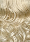 Light Ash Blonde Wavy Lace Front Synthetic Wig LF1319