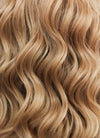 Dark Flaxen Wavy Lace Front Synthetic Wig LF1532