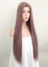 Straight Ash Purple Lace Front Synthetic Wig LF1587