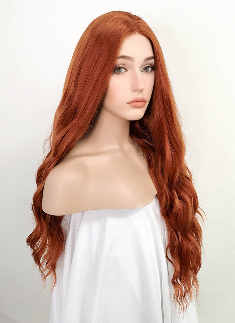 Ginger Wavy Lace Front Synthetic Wig LF1765