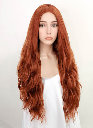 Ginger Wavy Lace Front Synthetic Wig LF1765