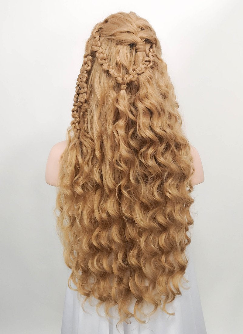 Blonde Vikings Lagertha Braid Lace Front Wig WigIsFashion Wig Is Fashion