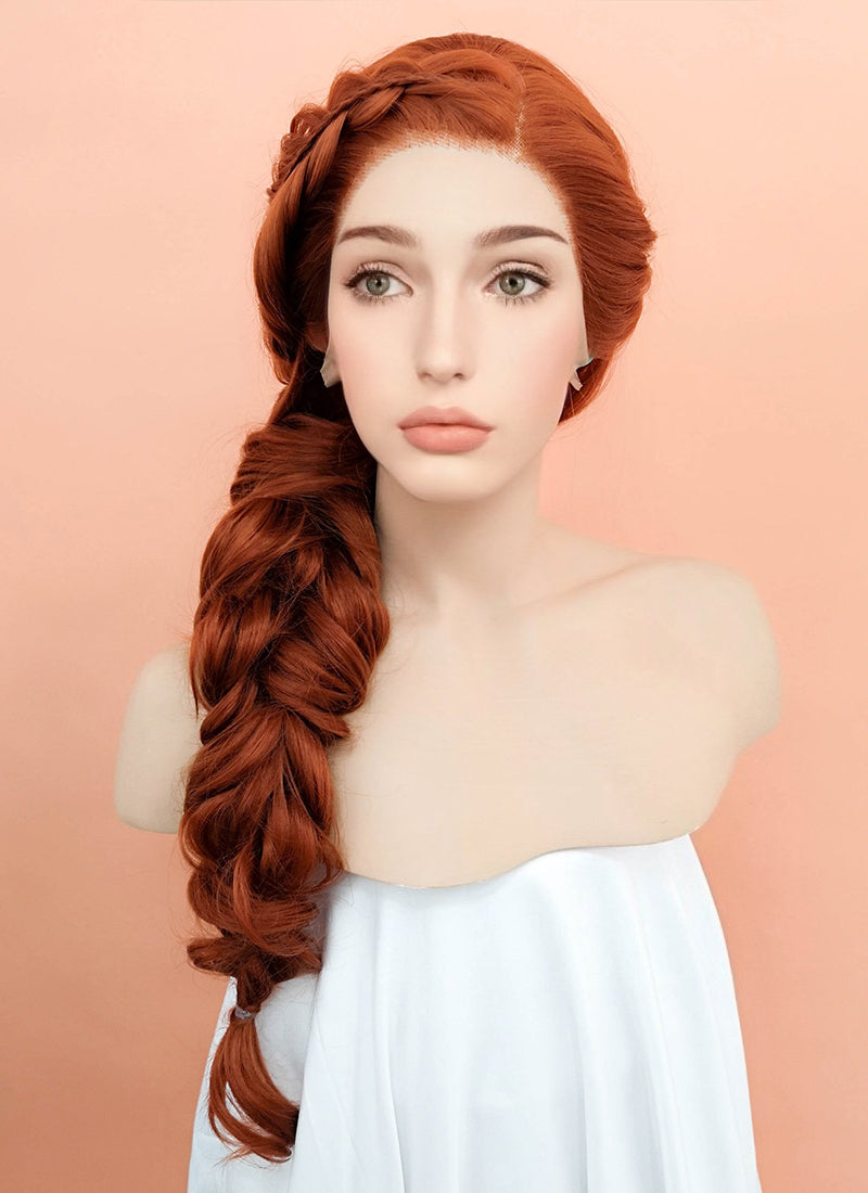 Ginger Braided Lace Front Synthetic Wig LF2044