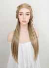 Ash Blonde Braided Kanekalon Lace Front Synthetic Wig LF2082