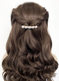 Brunette Braided Lace Front Synthetic Wig LF2084