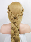 Tangled Rapunzel Blonde Braided Yaki Lace Front Synthetic Wig LF2086