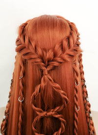 Ginger Braided Yaki Lace Front Synthetic Wig LF2097