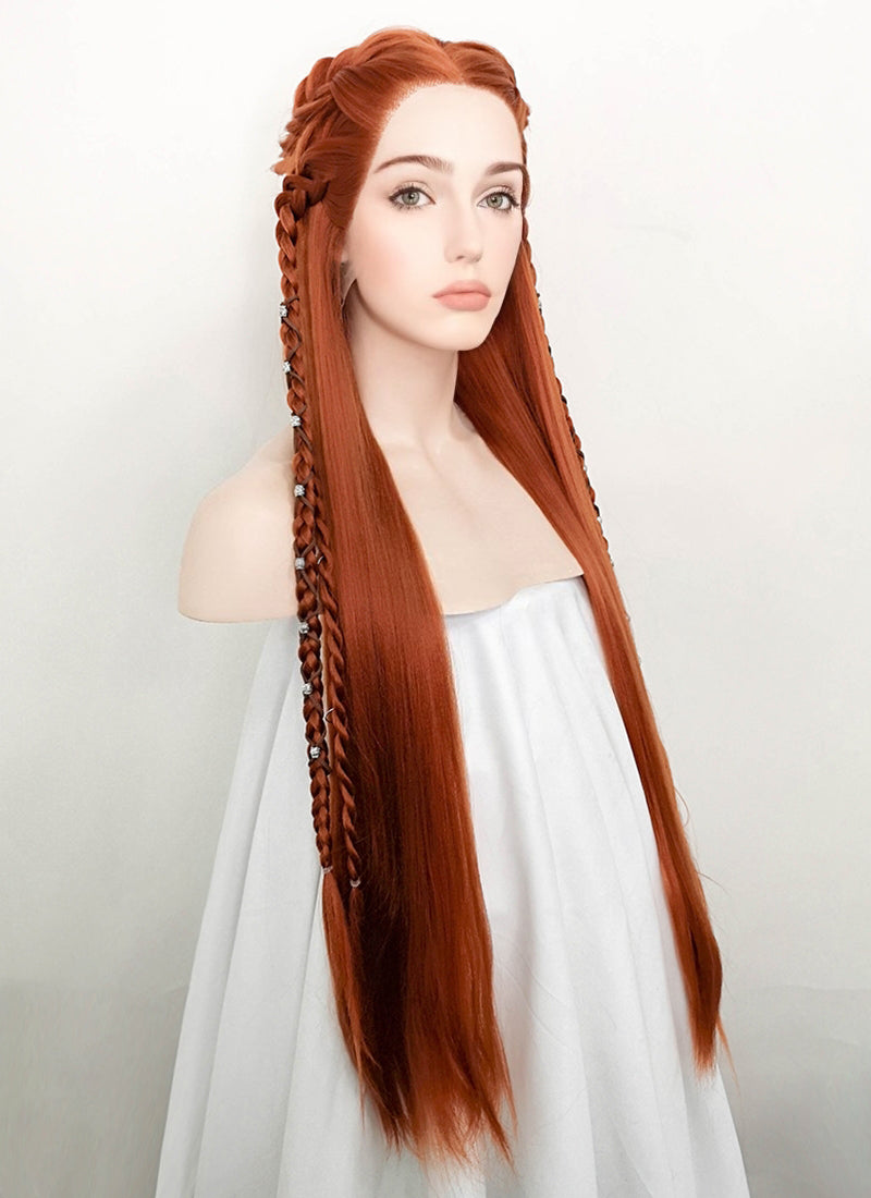 Ginger Braided Lace Front Synthetic Wig | WigIsFashion