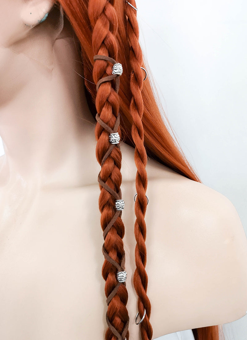 Ginger Braided Yaki Lace Front Synthetic Wig LF2097