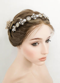 Mixed Ash Blonde Braided Lace Front Synthetic Wig LF2098