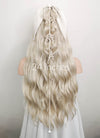 Pastel Ash Blonde Braided Lace Front Synthetic Wig LF2101