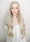 Pastel Ash Blonde Braided Lace Front Synthetic Wig LF2101