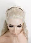 Pastel Ash Blonde Braided Lace Front Synthetic Wig LF2101