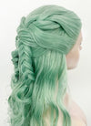 Pastel Green Braided Lace Front Synthetic Wig LF2129
