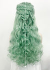 Pastel Green Braided Lace Front Synthetic Wig LF2129