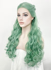 Pastel Green Braided Lace Front Synthetic Wig LF2129