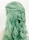 Pastel Green Braided Lace Front Synthetic Wig LF2129