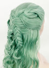 Pastel Green Braided Lace Front Synthetic Wig LF2129