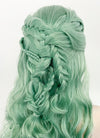 Pastel Green Braided Lace Front Synthetic Wig LF2129