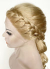 Golden Blonde Braided Lace Front Synthetic Wig LF2131