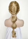 Golden Blonde Braided Lace Front Synthetic Wig LF2131