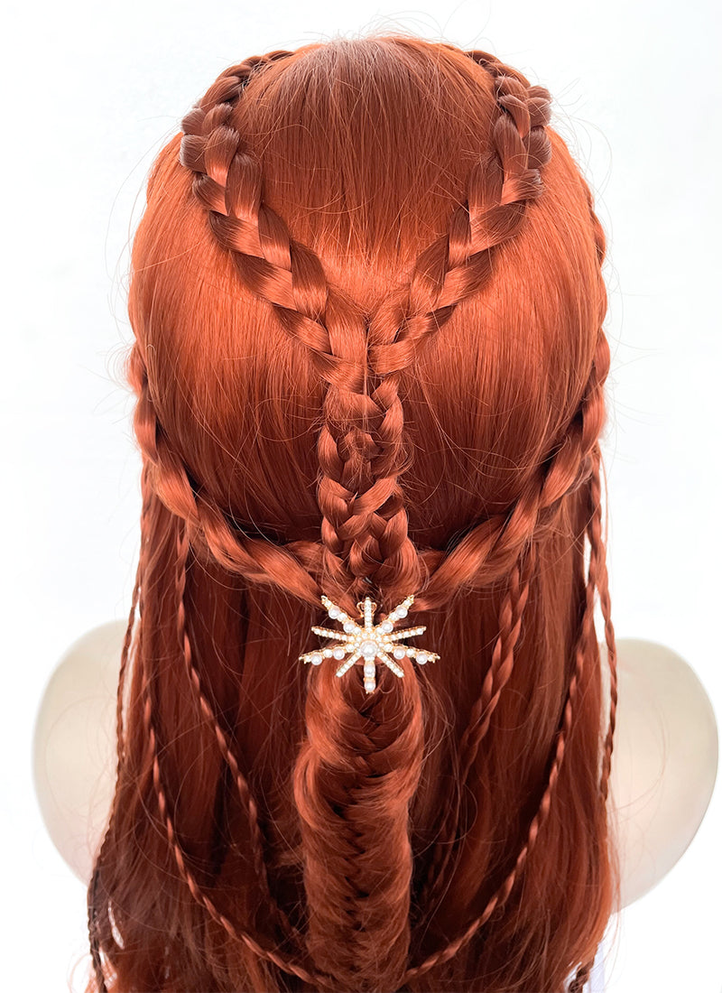 Ginger Braided Lace Front Synthetic Wig LF2500