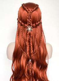 Ginger Braided Lace Front Synthetic Wig LF2500