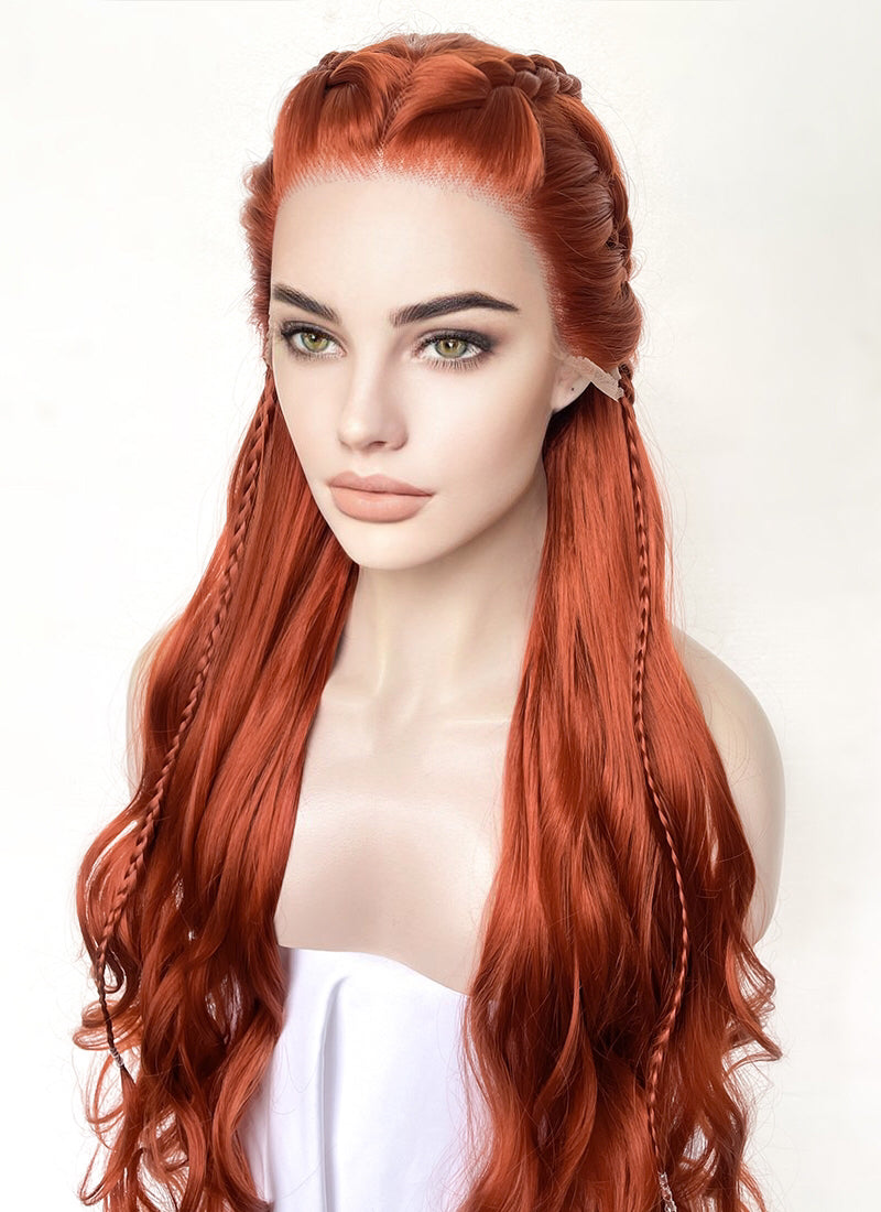 Ginger Braided Lace Front Synthetic Wig LF2500