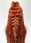 Ginger Braided Yaki Lace Front Synthetic Wig LF2503