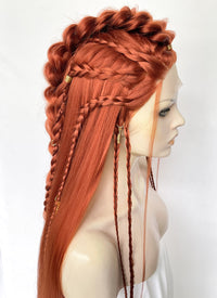 Ginger Braided Yaki Lace Front Synthetic Wig LF2503