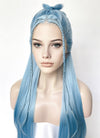 Pastel Blue Braided Lace Front Synthetic Wig LF2505