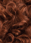 Marvel Black Widow Auburn Curly Bob Lace Front Synthetic Wig LF253