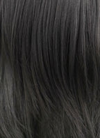 Jet Black Straight Bob Lace Front Synthetic Wig LF262