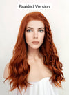 Ginger Wavy Lace Front Synthetic Wig LF3229