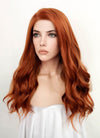 Marvel Black Widow Ginger Wavy Lace Front Synthetic Wig LF3229