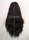 Brunette Wavy Lace Front Kanekalon Synthetic Wig LF3232