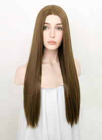 Brunette Straight Lace Front Kanekalon Synthetic Wig LF3238