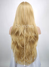Wavy Blonde Lace Front Synthetic Wig LF323