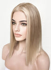 Mixed Blonde Money Piece Straight Lace Front Kanekalon Synthetic Wig LF3258