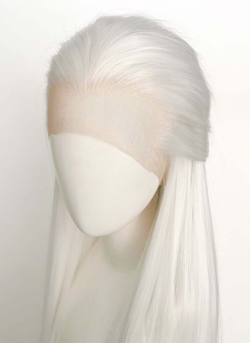 White Straight Lace Front Synthetic Wig LF3270B – Wig Is Fashion