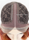 Mixed Auburn With Dark Roots Wavy Lace Front Kanekalon Synthetic Wig LF3272