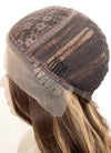 Brown Mixed Blonde Wavy Lace Front Synthetic Wig LF3275