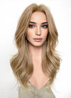 Two Tone Blonde Wavy Lace Front Synthetic Wig LF3287