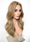 Two Tone Blonde Wavy Lace Front Synthetic Wig LF3287