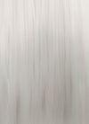 Straight White Lace Front Synthetic Wig LF387