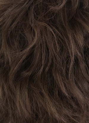 Stranger things Steve Harrington Brunette Wavy Lace Front Synthetic Men's Wig LF407A